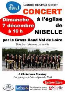 Concert de Noël – 7 décembre – Nibelle