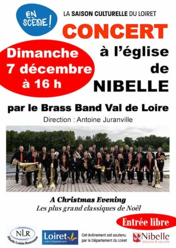 Concert de Noël - 7 décembre - Nibelle