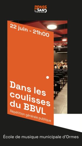 Répétition générale publique et concerts de fin de saison